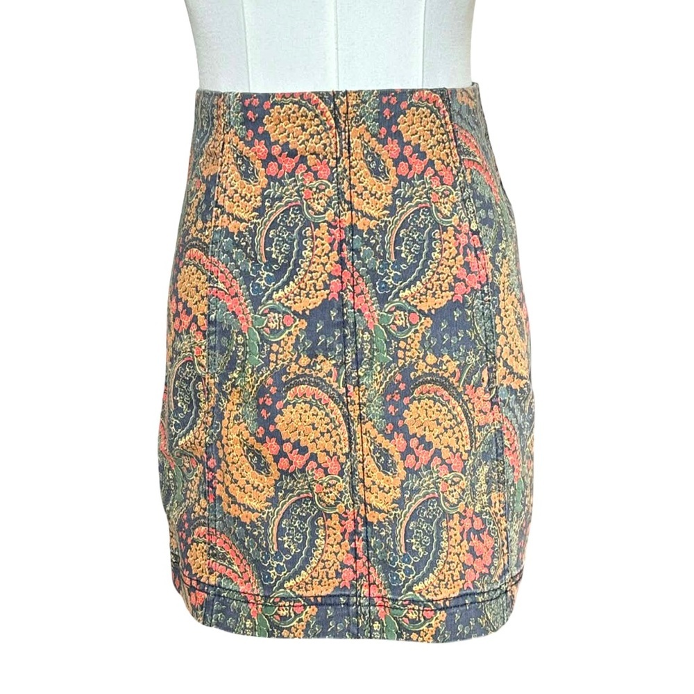 Free People Paisley Pencil Skirt - Picture 5 of 5